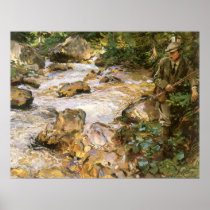 Trout Stream in the Tyrol by John Singer Sargent Print