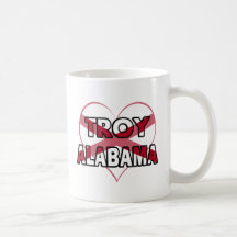 Troy, Alabama Coffee Mugs