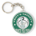 Troy's Trinity Keychain