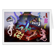 Trubble in the nursery card by Anjo Lafin by talisbird Trubble in the nursery card by Anjo Lafin