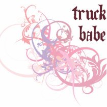 Truck Babe photo sculptures