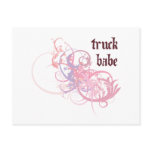 Truck Babe postcards