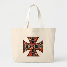 Truck Driver Hard Core Tote Bag
