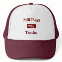 Truck Driver Hat by transportationtees Truck Driver Hat