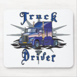 Truck Driver Mouse Mats