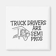 Truck Drivers Magnet
