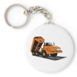 truck dump dumper tipper lorry key chains