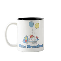 Truck New Grandma Baby Boy mugs