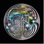 Truck Snowglobe Ornament Acrylic Cut Out