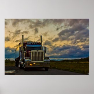 Truck Stop Sky fine art print print