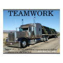 Truck Teamwork posters