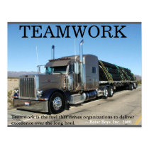 Truck Teamwork posters by boiseboys Truck Teamwork posters
