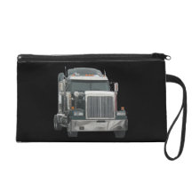Truck Tractor Bagettes Bag Wristlet Clutches