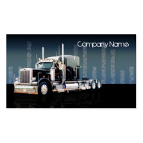 Truck - transportation & logistics business card business cards