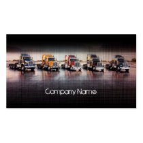 Truck - transportation & logistics business card business cards