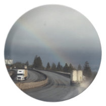 Truckee Trucker Rainbow plates
