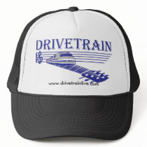 Trucker cap with logo and URL Mesh Hats