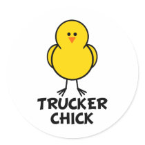 Trucker Chick stickers