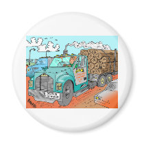 Trucker Gifts magnets