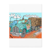 Trucker Gifts postcards