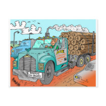 Trucker Gifts postcards
