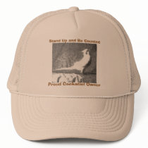 trucker hat by cockatieldreams trucker hat