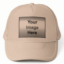 Trucker Hat Khaki by pizap_store Trucker Hat Khaki