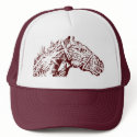 Trucker Hat Maroon 2 by johnclemmer Trucker Hat Maroon 2