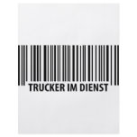 Trucker im Dienst icon flyers