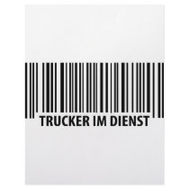 Trucker im Dienst icon Personalized Letterhead