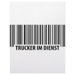 Trucker im Dienst icon Personalized Letterhead