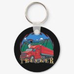 Trucker Mountain Scene