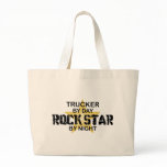 Trucker Rock Star by Night Canvas Bag