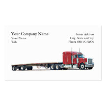 Trucker Trucking Business Card