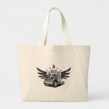 Trucker Wings Canvas Bag