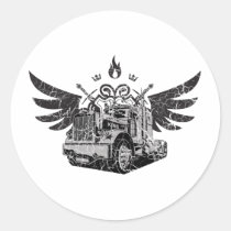 Trucker Wings stickers