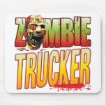 Trucker Zombie Head Mousepad