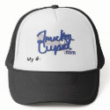 TruckerCupid Cap, My #: hats