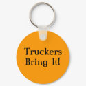 Truckers Bring It! keychains