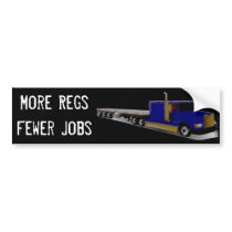 Truckers Bumper Sticker