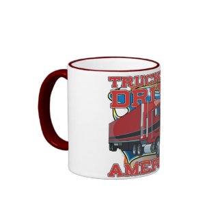 Truckers Drive America mug