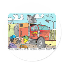 TRUCKERS' GIFT ITEMS STICKERS
