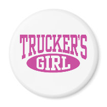 Trucker's Girl magnets