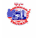 Truckers Wife Fitted T-Shirt
