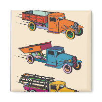 Truckin' Magnet