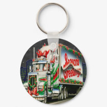 Truckin Santa - Keychain