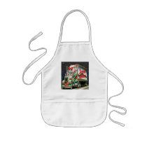 Truckin Santa - Kids Apron