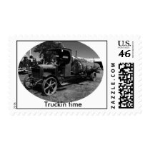 , Truckin time Postage Stamps