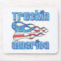Truckin USA mousepads