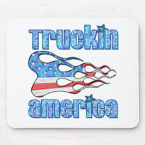 Truckin USA mousepads